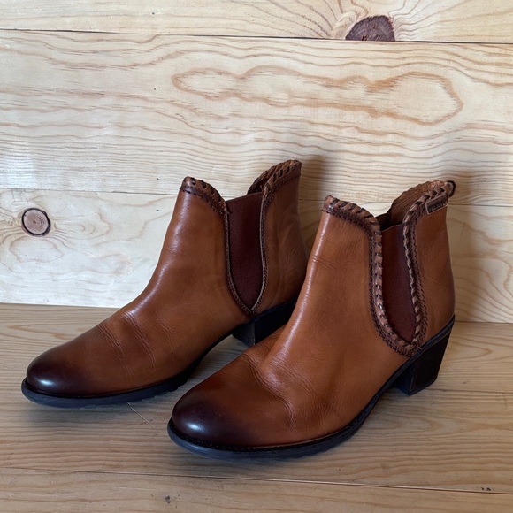 PIKOLINOS Andorra brown Leather Ankle‎ Booties 41